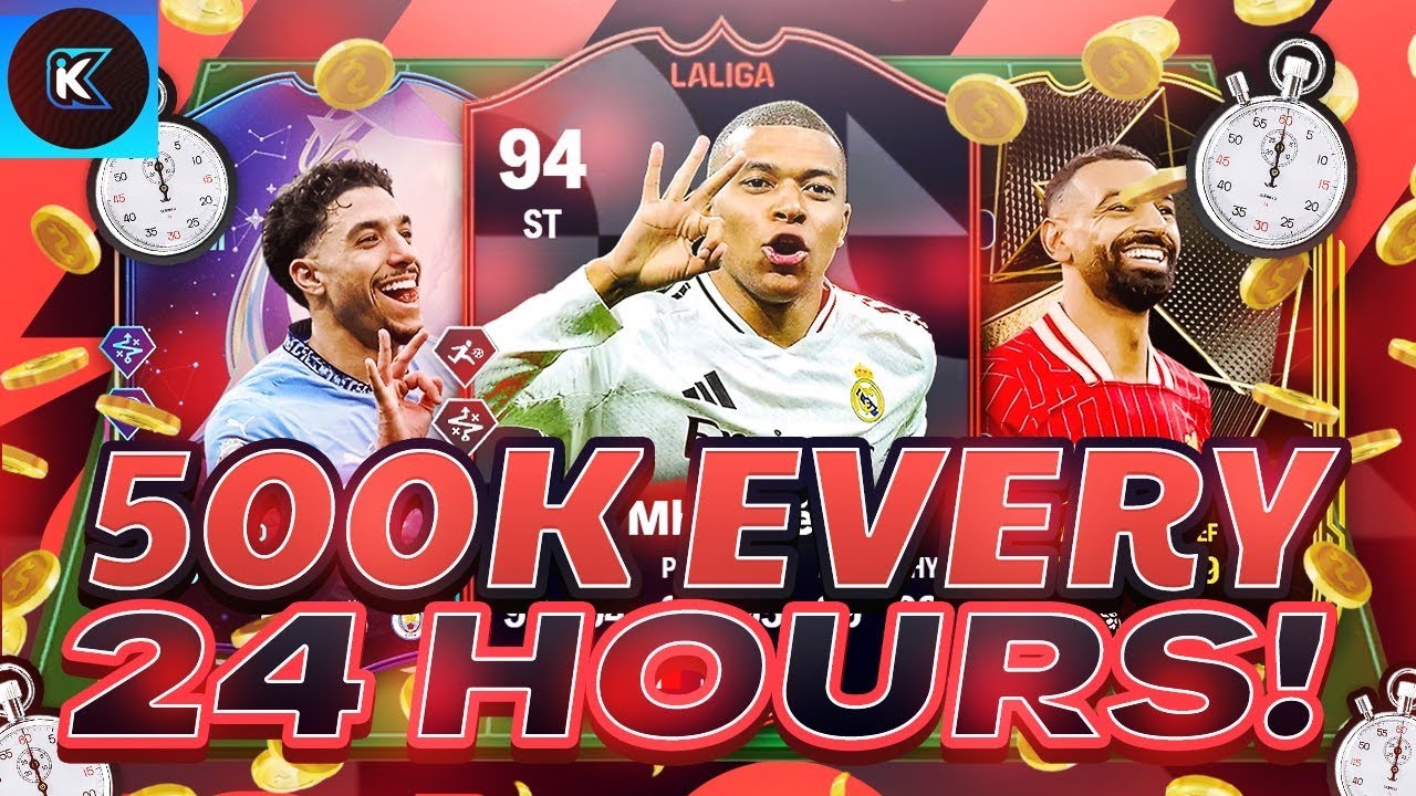 How To Make 500K Coins Every DAY in EAFC 25 - YouTube