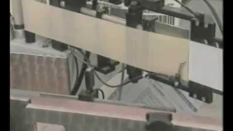 Front of Pack Labelling Machine - Pneumatic Version