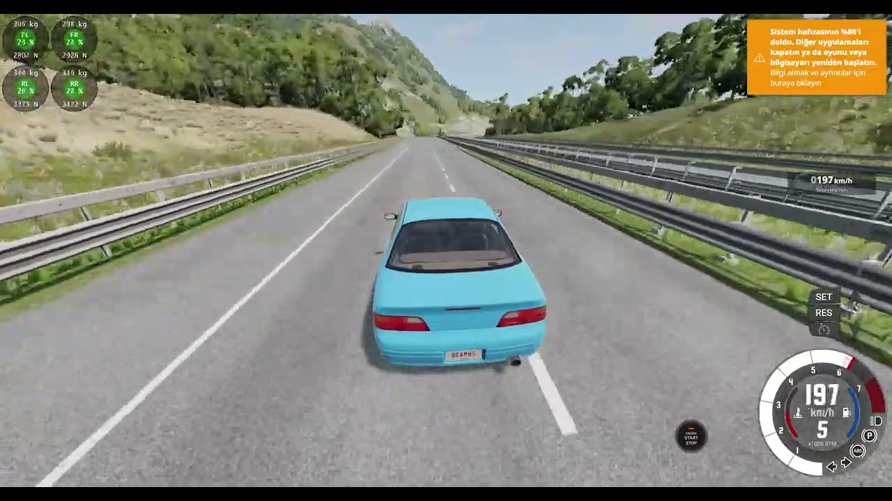 BeamNG drive   Abim ile ,
