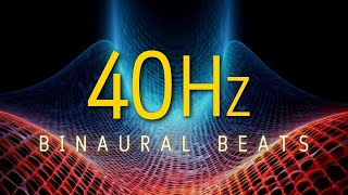 40Hz Binaural Beats, Easily Absorb Information and Maintain Concentration, Improve Memory