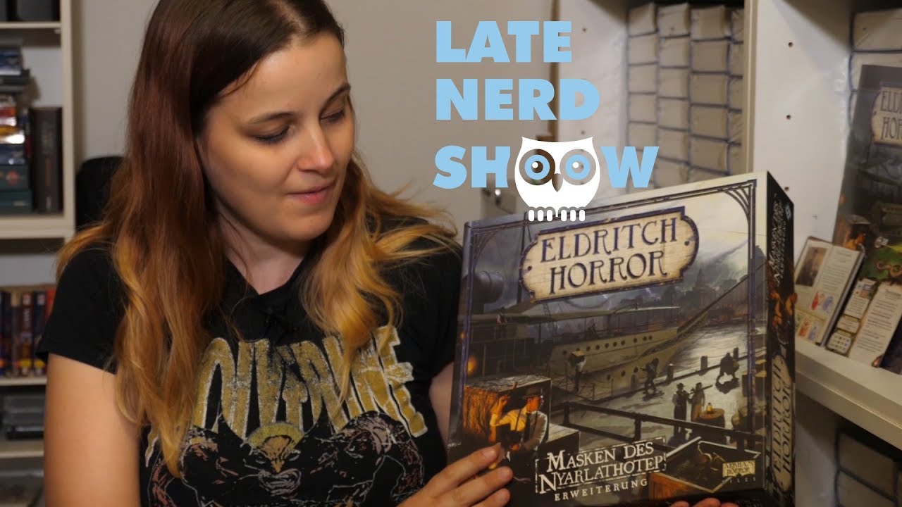 das schwarze auge ps4 Late Nerd Show 221: Eldritch Horror: Nyarlathotep-Erweiterung, Cthulhu, Lazarus, LARP-Krimi