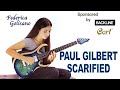 Scarified - Paul Gilbert - Cover with Cort X700 Duality Federica Golisano (16 Years OLD)