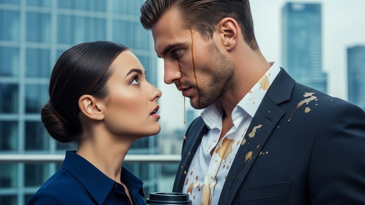 Upokorzona, oblała miliarderowego szefa kawą i złożyła wypowiedzenie… ale on rzekł  „Jesteś moja”