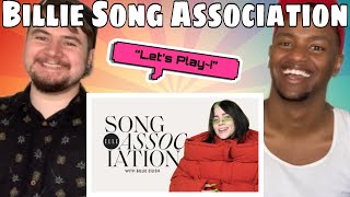 Billie Eilish Sings Miley Cyrus, H.E.R., and P!nk in a Game of Song Association | ELLE REACTION