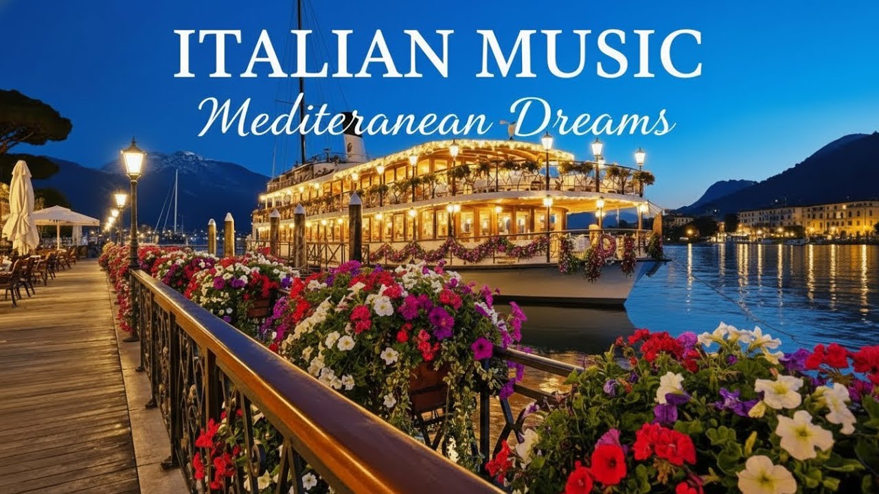 Italian Coast Serenity 🎶 Soft Guitar Sounds & Romantic Seaside Serenity on the Italian Coast 4K