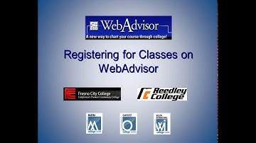 Registering for Classes on WebAdvisor    11 29 2013