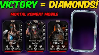 How to get FREE Diamonds in mk mobile🤯 Black Dragon Fatal Tower 💯