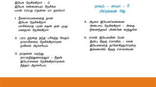 Video thumbnail of "Yesu Nesikirar இயேசு நேசிக்கிறார் Tamil Christian Kerthanaigal 101 Lyrics"