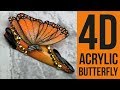 How to Sculpt a 4D Butterfly in Acrylic