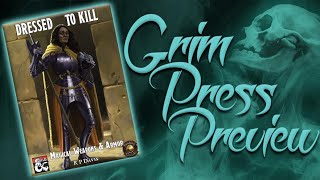 Grim Press Preview - Dressed to Kill (Fantasy Grounds)