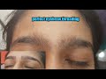 Perfect eyebrow threading/big eyebrow threading