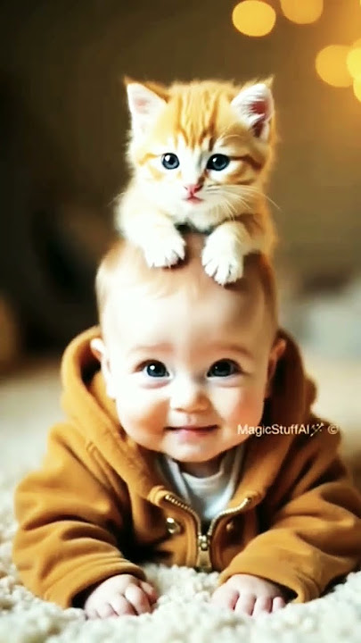 cute cat and baby boy #billiwalacartoon #funny #billicomedy #cat #comedyvideo #shortsfeed #animals