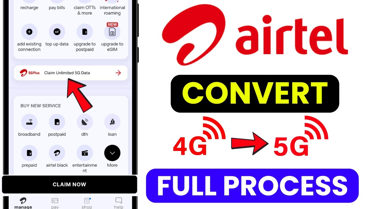 How To Convert Airtel 4G Sim To 5G Unlimited Data Convert Airtel 4G how-to-convert-airtel-4g-sim-to-5g-unlimited-data-convert-airtel-4g