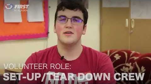 FLL Volunteer Role: Set-Up/Tear-Down Crew