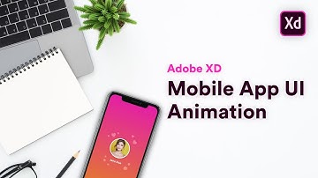 Adobe XD  mobile app UI animation