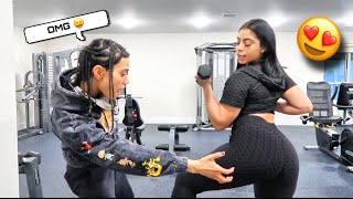 WORKING OUT WHILE WEARING TIKTOK FAMOUS BUTT-LIFTING LEGGINGS!