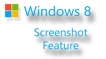 Windows 8 Screenshot Feature (Built-in)