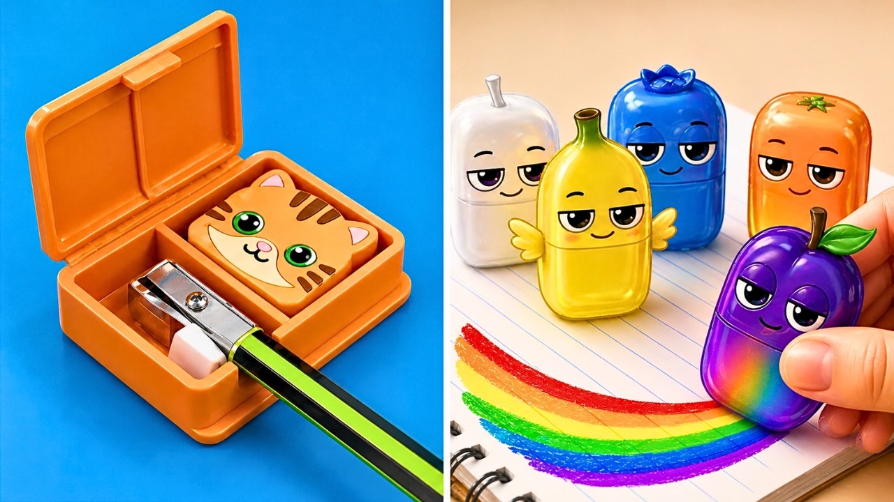 Cute Tiny School Crafts 😍 DIY SCHOOL SUPPLIES IDEAS FOR STUDENTS - YouTube