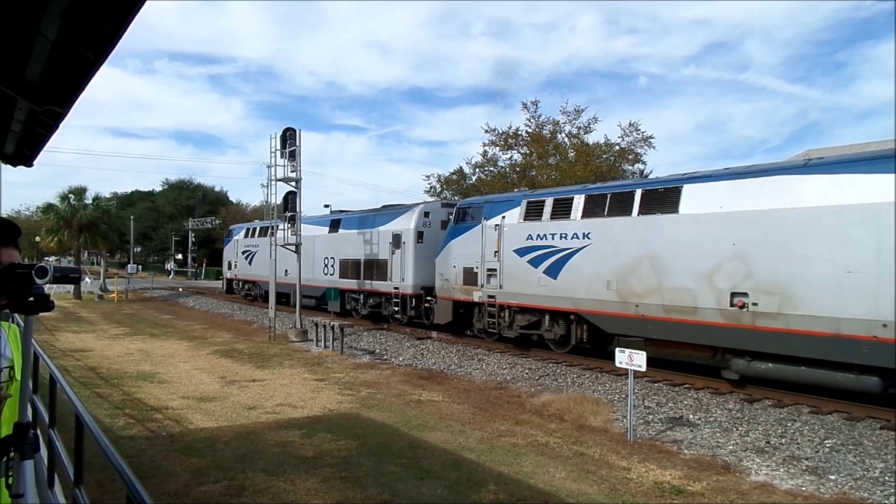 Amtrak train filmed with 2 cameras Ft. Tommy4trains. YouTube