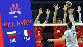 Bulgaria 🆚 France - Full Match | Men’s Volleyball Nations League 2019