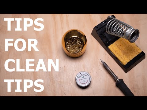 Soldering Iron Tip Cleaning