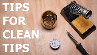 Soldering Iron Tip Cleaning