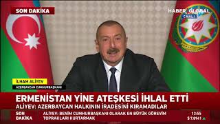 Azerbaycan Cumhurbaşkanı Aliyev Açıkladı: Zengilan Şehri 27 Yıl Sonra İşgalden Kurtarıldı!