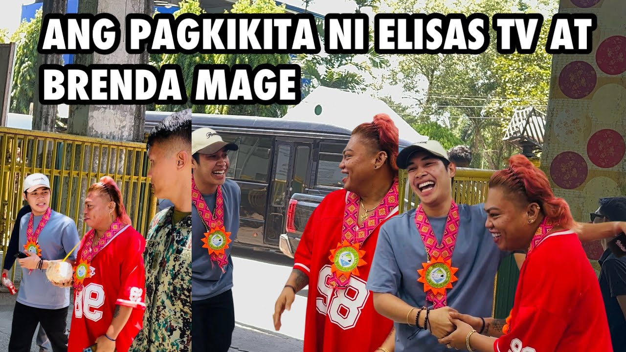 ANG PAGKIKITA ni @Eliasjtv2  at @BrendaMageOfficial |DINUMOG SA SURIGAO