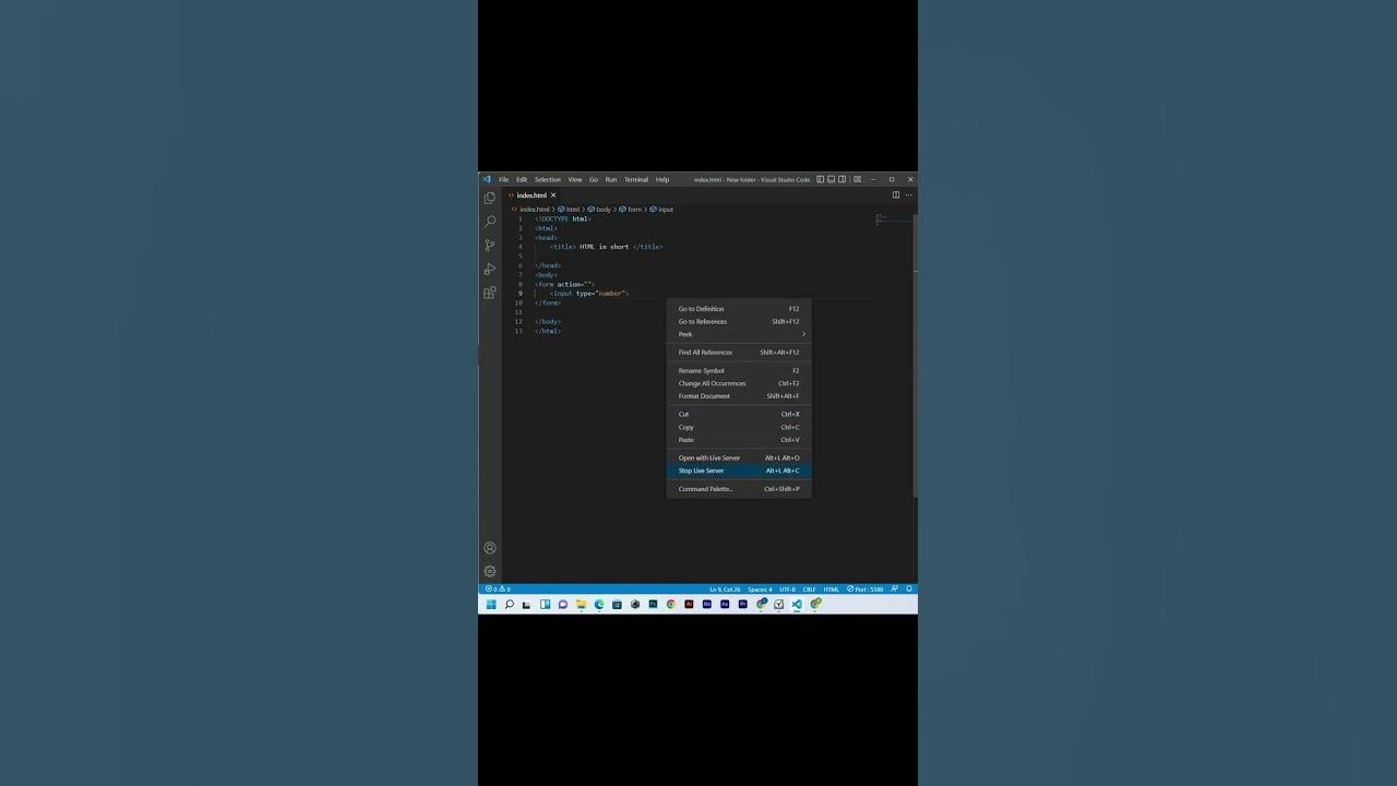 Input type number in html form input type number input type number