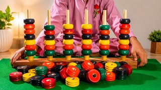 Can You Beat This Color Ring Puzzle? 🧩 | Satisfying ASMR Brain Game Challenge screenshot 2