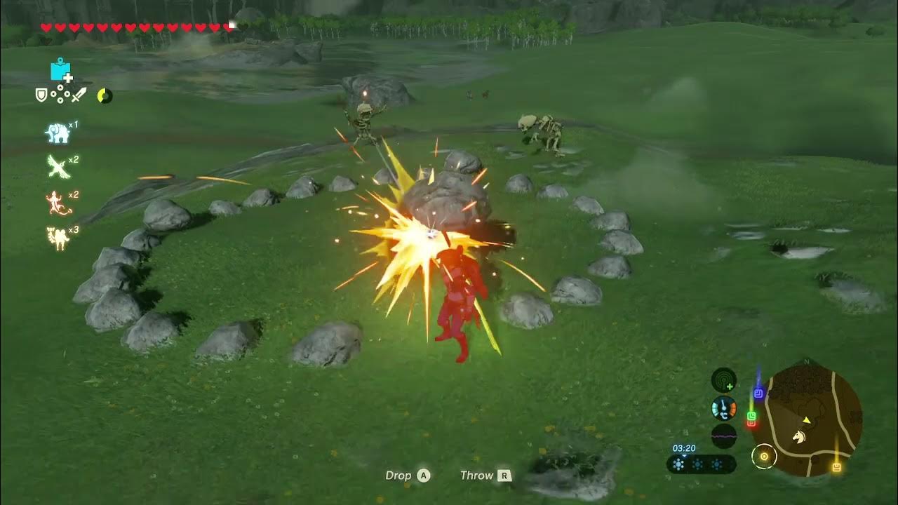 Zelda BOTW Stalkoblin Help Me Get The Korok YouTube
