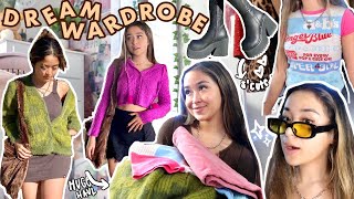 i bought my dream wardrobe. (HUGE clothing haul + try-on!)