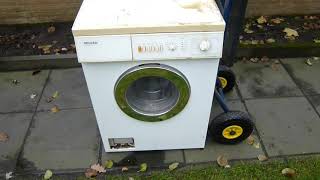 Miele Novotronic W729: Final wash on Cottons 95