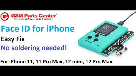 Face ID Failure fix for iPhone 11, 11 Pro Max, 12 Mini, 12 Pro Max with Refox RP30