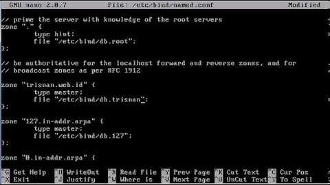 Mengkonfigurasi DNS Server dengan Debian 5 Lenny