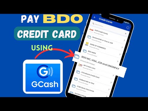 Paano mag Bayad ng BDO Credit Card using Gcash |Pay Credit Card Bills Online