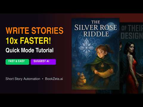 Write & Publish Short Stories in Minutes with AI Quick Mode