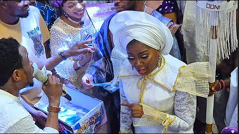 Ooni’s Wife Olori Ashley Slayed Mercy Aigbe’s Mum Burial! This Outfit Shut Down Lagos