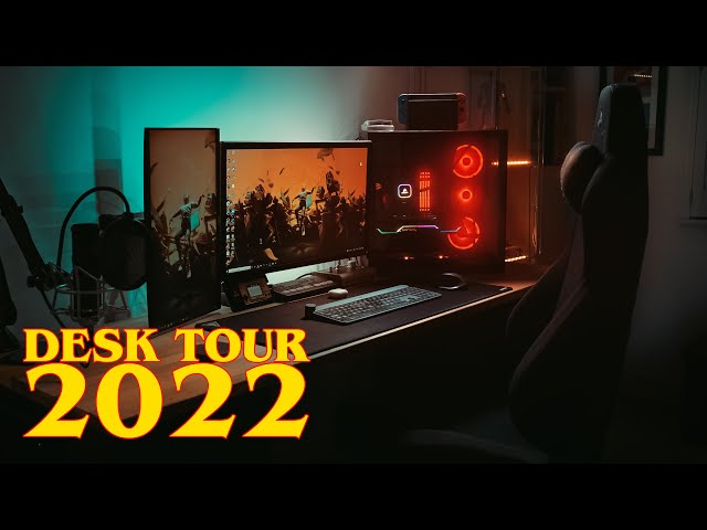 Studio Tour 2022  My  Creator Desk Setup! 