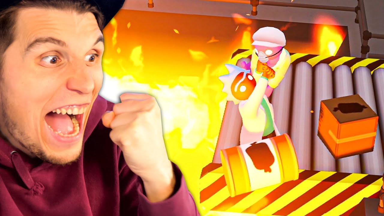 Paluten & Maudado werfen böse Leute ins FEUER | Gang Beasts