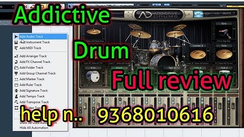 install and full review original addictive drum Hindi || Love Musical Studio