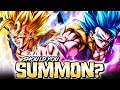 Dragon ball legends should you summon for fusing lf super vegito  gogeta blue