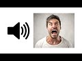 Angry man scream  sound effect  prosounds