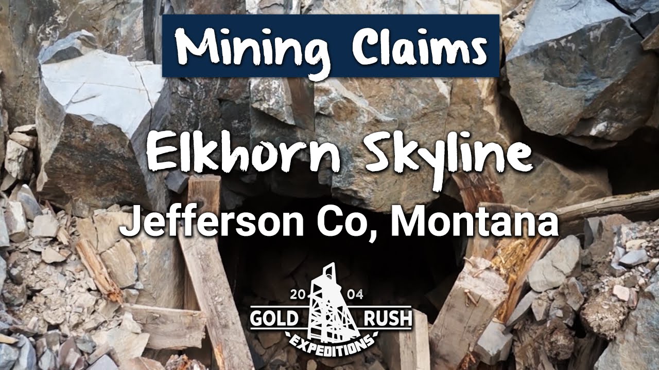 Historic Elkhorn Skyline Gold Mining Claim Montana 2016 YouTube