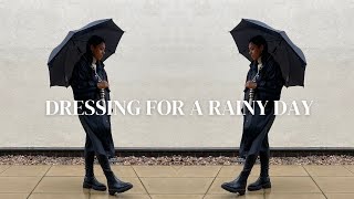 Dressing For A Rainy Day | Rainy Day Clothing Tips | Casual Outfit Ideas