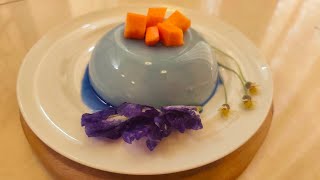 I Used Butterfly Pea Flowers to Make This Dreamy Blue Dessert 💙 screenshot 3