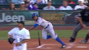 NYM@COL: Granderson singles to right, scores Wright