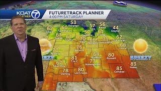 Very warm weekend ahead of cooler daytimes