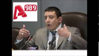 O Ευάγγελος Κρητικός στον ραδιοφωνικό σταθμό Alpha 98,9 FM στις 23/07/2015...