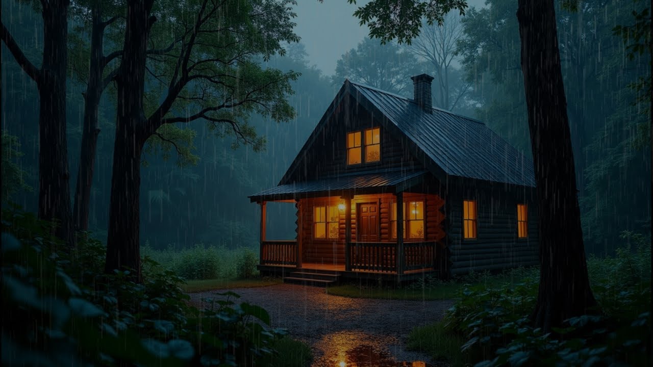 Sounds of Rain & Thunder for Deep Sleep – Relax Your Mind & Sleep Peacefully Tonight